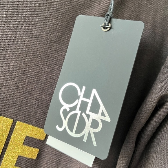 Chaser Drink Champagne and be Happy Tee - Picture 5 of 7